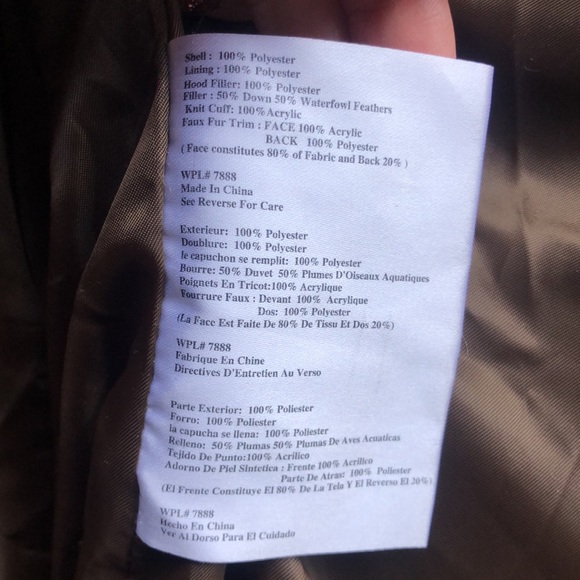 MICHAEL Michael Kors Down Feathers Jacket Detachable Collar & Hood - Picture 9 of 13